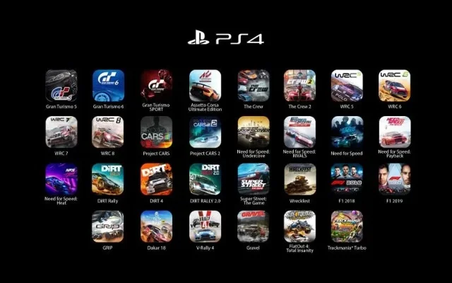 ps4十大耐玩赛车游戏-PS4耐玩赛车推荐