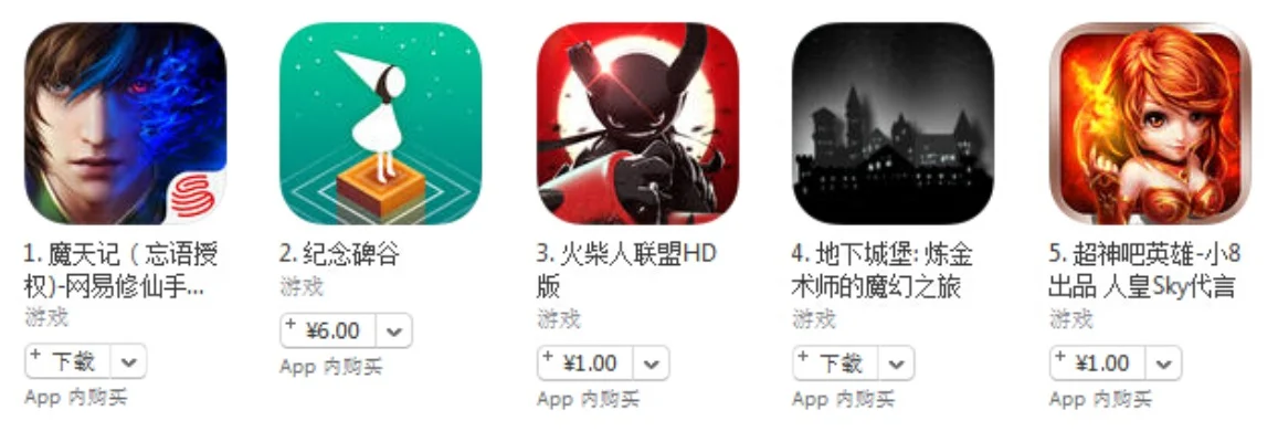 苹果开荒手游排行榜-苹果手游精选排行
