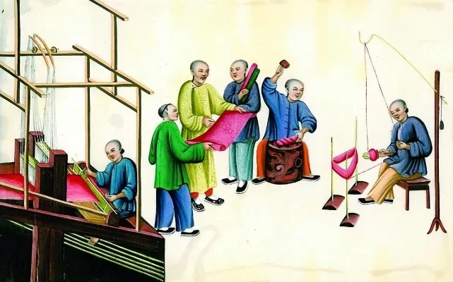 纺缉的硕果琳琅-纺缉文化源远流长