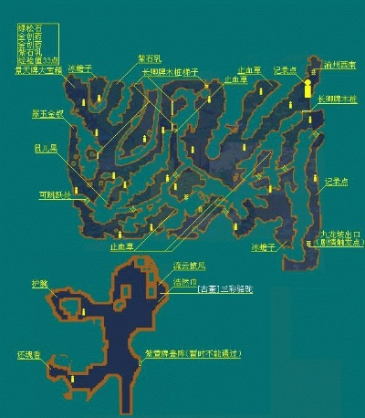 仙剑三地图全貌-仙剑三地图探索之旅