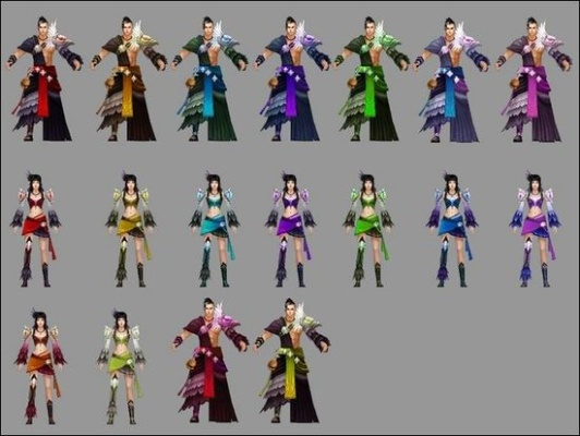 天龙八部新时装-《天龙八部》炫彩新时装