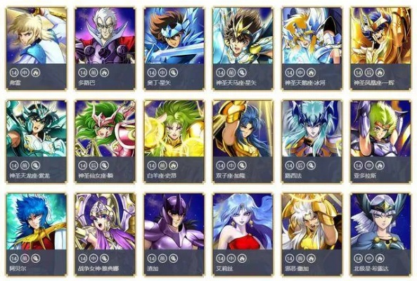 圣斗士星矢游戏角色怎么选_全角色强度排名避坑指南