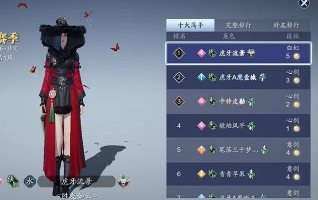 天刀手游梯队排行榜怎么看-天刀梯队看排行