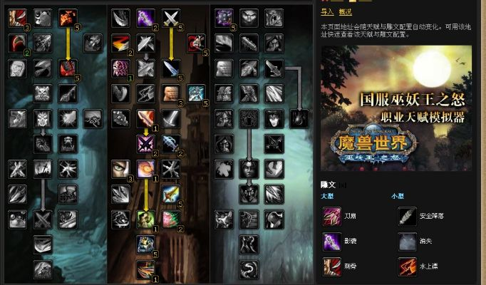 80级盗贼pvp天赋加点