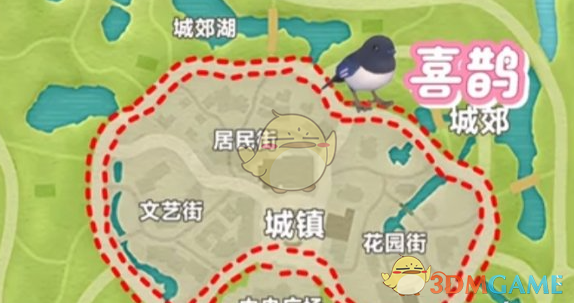 《心动小镇新春季》第3周4只鸟位置攻略：详细位置分享与拍照技巧