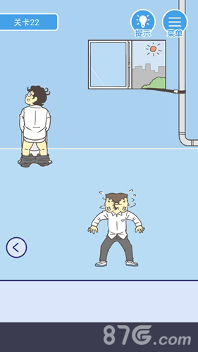 《我要翘课》第22关通关秘籍：图文详解皮带绑窗跳脱险