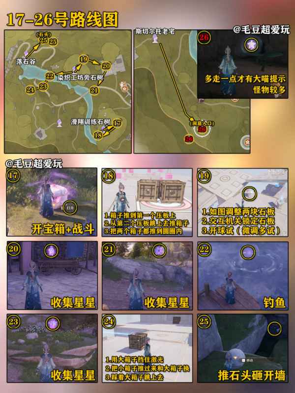 《无限暖暖奇想星》全图鉴奇想星位置收集攻略