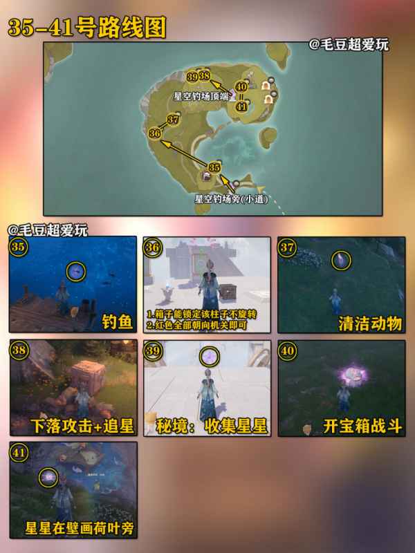 《无限暖暖奇想星》全图鉴奇想星位置收集攻略