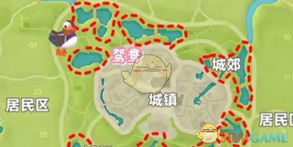 《心动小镇新春季》第3周4只鸟位置攻略：详细位置分享与拍照技巧