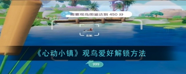《心动小镇》解锁观鸟爱好的那些事儿