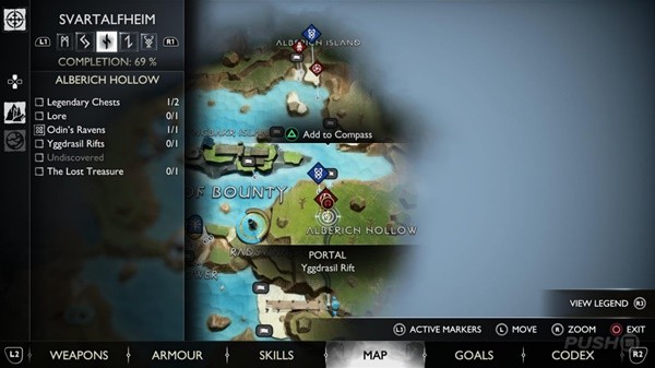 《战神5诸神黄昏》世界之树裂隙位置全攻略