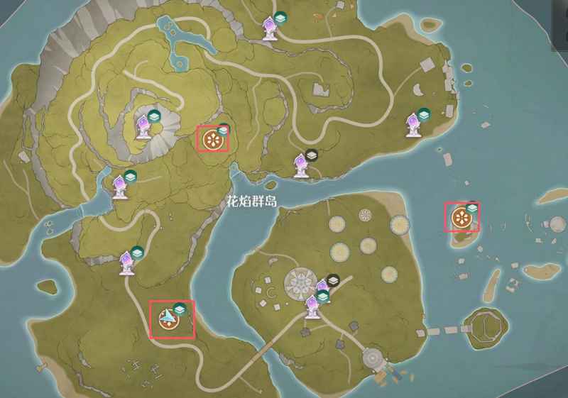 《无限暖暖》花焰群岛烟花桶位置全攻略