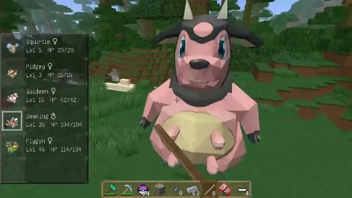 我的世界神奇宝贝英文名大全-Minecraft神奇宝贝生物列表