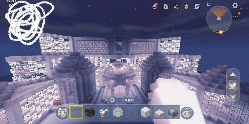 迷你世界见城堡分享