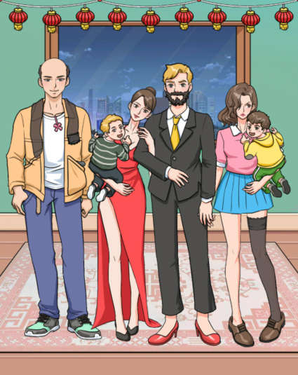 《文字玩出花》妯娌关卡通关攻略：拍出相亲相爱照片的详细步骤