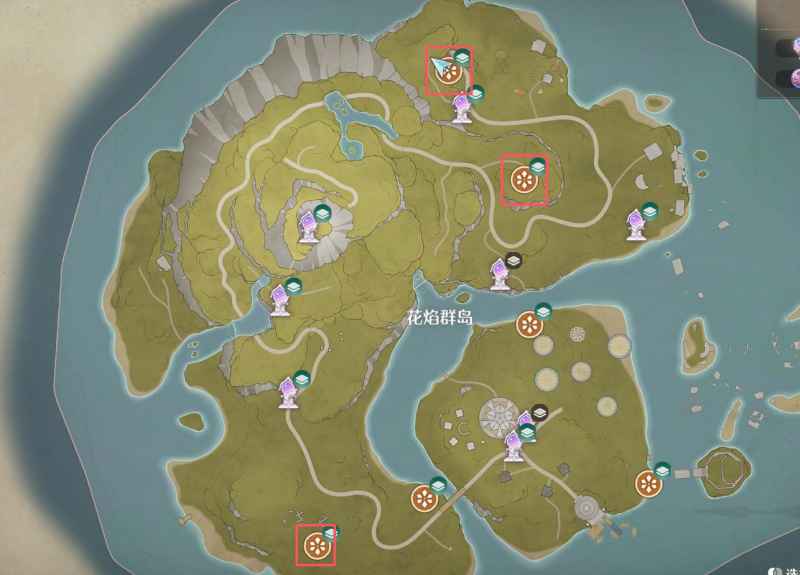 《无限暖暖》花焰群岛烟花桶位置全攻略