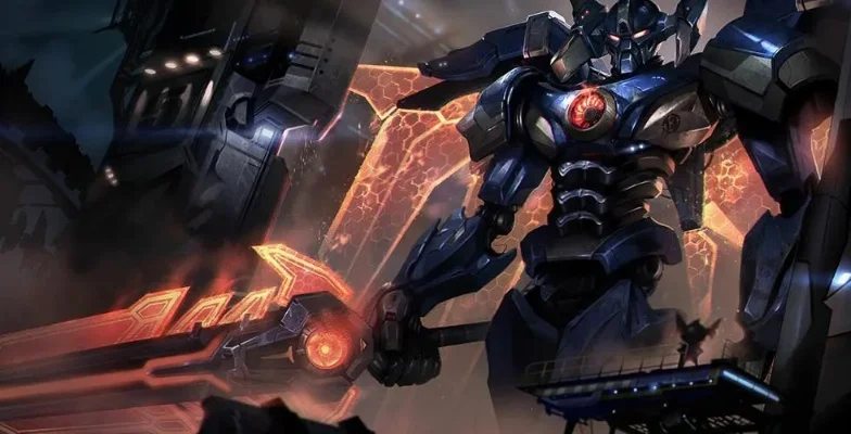 英雄联盟霸天剑魔皮肤介绍-霸天剑魔暗裔皮肤介绍