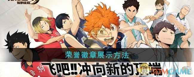 《排球少年：新的征程》荣誉徽章展示设置全攻略