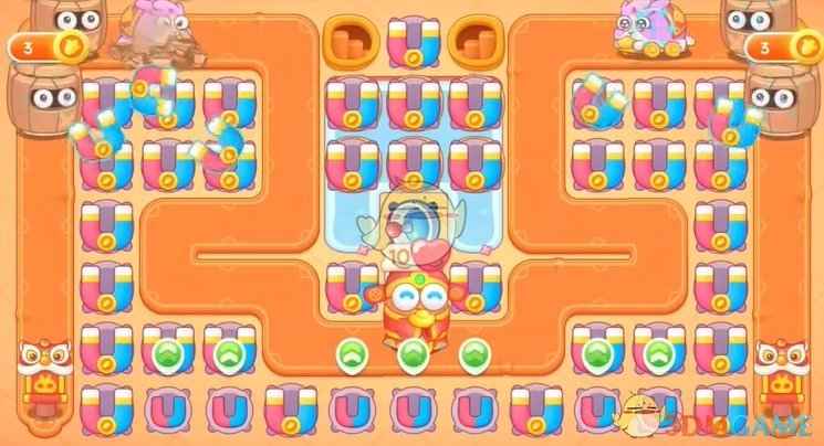 保卫萝卜4呆兔大舞台第8关通关心得：磁铁炮塔是关键