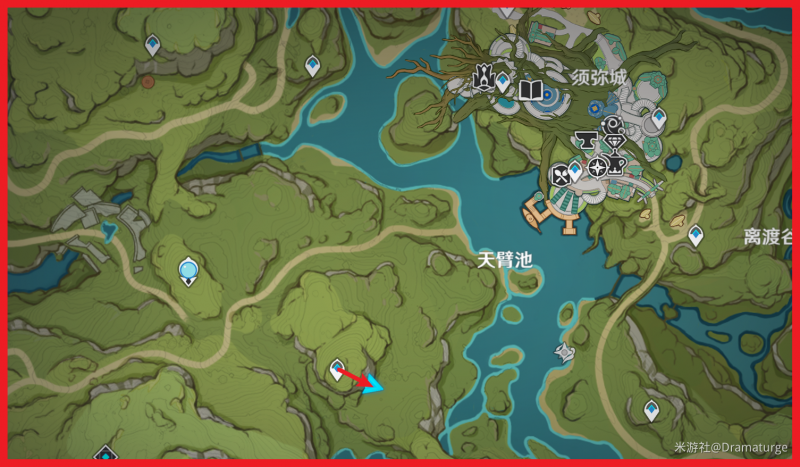 原神水天供书森林苗圃寻找攻略