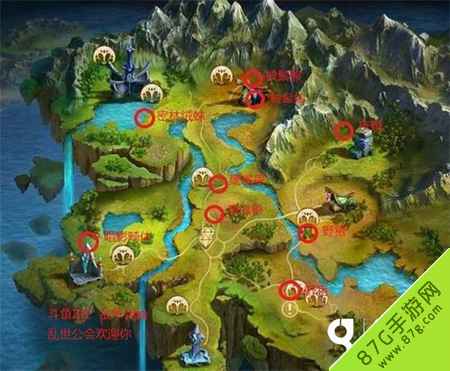 光明大陆精英野怪分布全解析