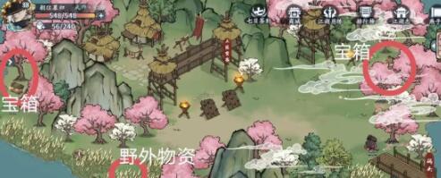 方寸对决燕子坞江湖见闻全攻略：宝箱、采集、试炼位置详解