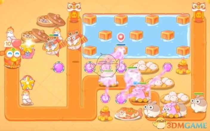 保卫萝卜4呆兔大舞台第18关通关攻略分享