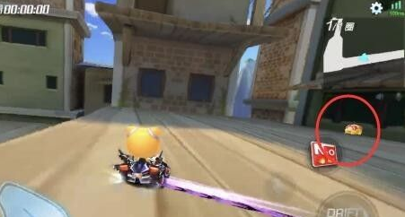 《跑跑卡丁车手游》里约屋檐搜寻宝藏任务攻略:倒车技巧与宝藏位置详解