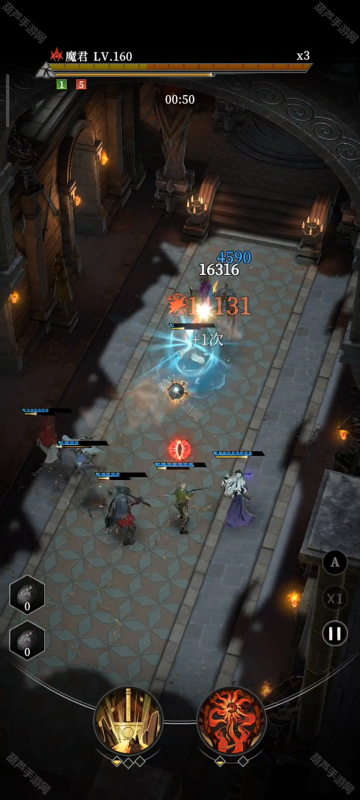 地下城堡4魔君打法攻略：阴魂大厅Boss如何击败