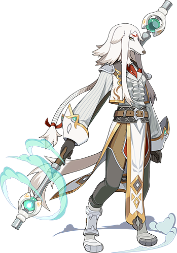 世界弹射物语赫尔加实力解析：白狼棍术师的战斗风格与技能深度