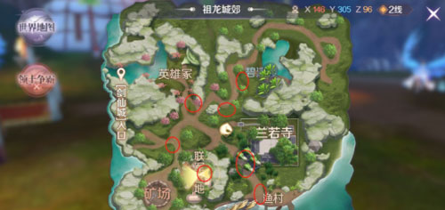 完美世界手游恶灵刷新地点详解：通天湖、祖龙城郊与寻梦港的隐藏秘境