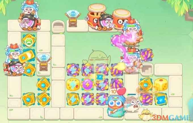 保卫萝卜4梁波波与祝秋秋第9关通关心得：布局稳、炮塔位置得当是关键