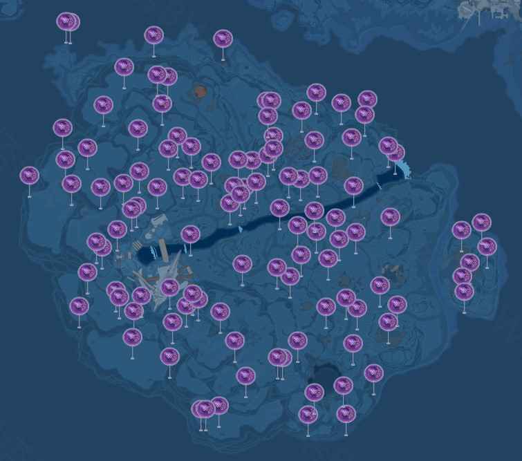 幻塔黑核坐标点地图：全区域位置汇总
