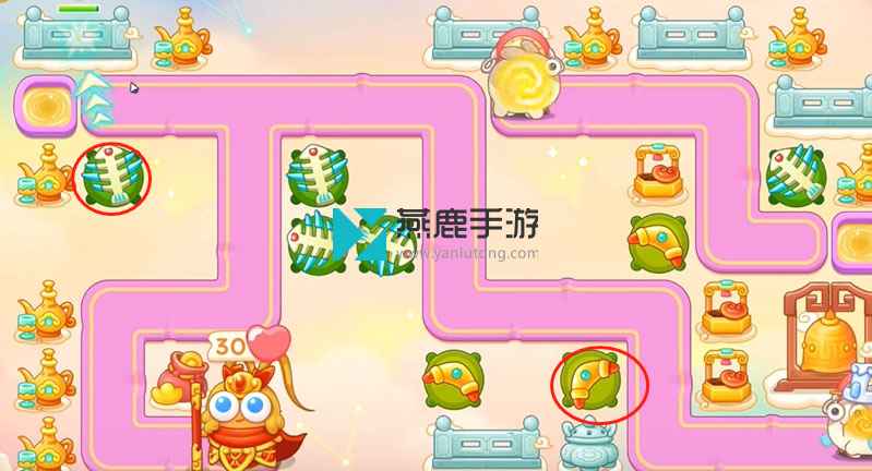 保卫萝卜4周赛3.7通关秘籍：鱼刺与回旋镖组合战术详解