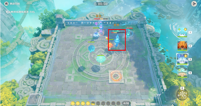 原神灵蕈棋阵第四天雷起堂司关卡通关攻略：阵容搭配与战斗细节解析