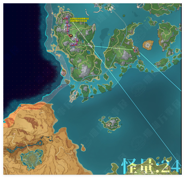 原神5.2精英怪高效锄地路线详解与攻略