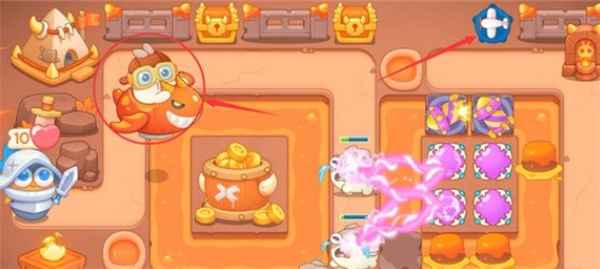 保卫萝卜4饿龙传说第29关通关攻略详解