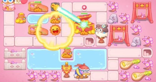 保卫萝卜4秋妃传第85关通关全攻略