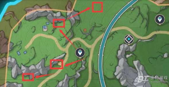 原神萃凝晶分布全图:4.0版本藏宝地图与收集攻略