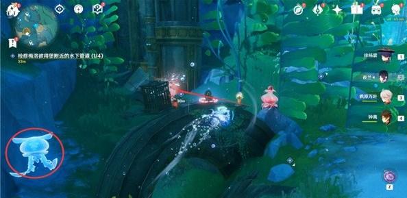原神检修水下管道通关全攻略