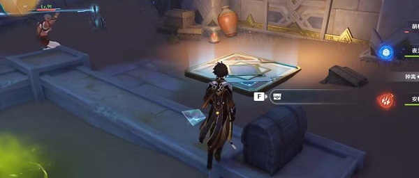 原神铄石之丘左下角遗迹的进入方法