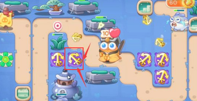 保卫萝卜4阿波道长第7关通关攻略详解