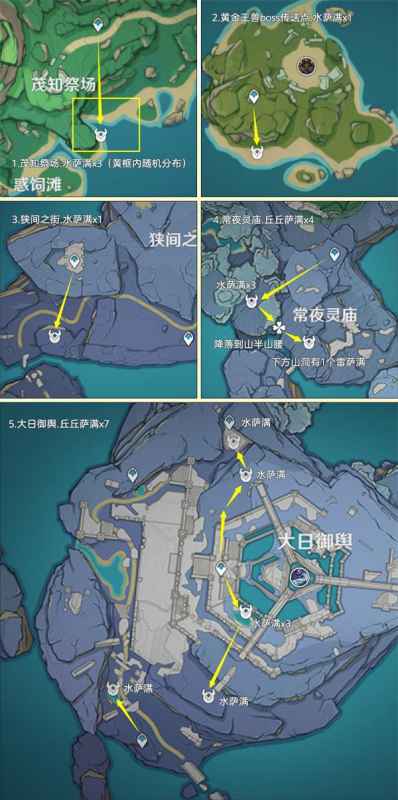 原神4.3禁咒绘卷收集全攻略