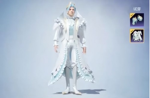 和平精英天之羽翼：白色婚纱皮肤的定价与设计解析