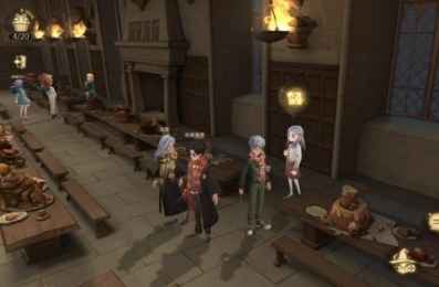 哈利波特魔法觉醒比起跳舞碎片位置分享：在霍格沃茨礼堂与艾薇跳舞获取