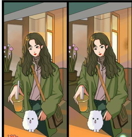 《疯狂梗传》美女找不同45通关攻略分享