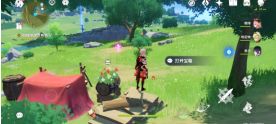 原神风起地红色帐篷位置详解