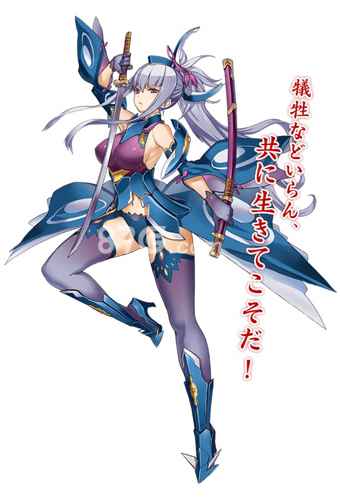 天华百剑斩三日月宗近：冰与火交织的剑姬魅力