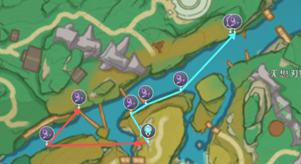 原神鸣草高效采集路线规划与攻略