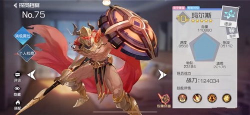 双生幻想玛尔斯强度一览